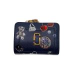 MARC JACOBS◆TRINKET PRINTED UTILITY SNAPSHOT/2つ折り財布/総柄/レディース//