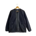 COMME des GARCONS HOMME◆24AW/エステルボア x エステルタフタ ライナージャケット/S/ポリエステル/BLK/黒/HN-T020//