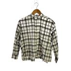 ショッピングINDIVIDUALIZED individualized shirts◆長袖シャツ/15/コットン/WHT/チェック
