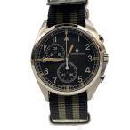 HAMILTON◆クォーツ腕時計/アナログ/--/BLK/BLK/H765220