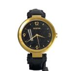 ショッピングnixon NIXON◆THE CHAMELEON/クォーツ腕時計/アナログ/BLK/BLK