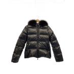 ショッピングduvetica DUVETICA◆ダウンジャケット/38/ナイロン/BLK/無地/1525-499-0227