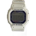 CASIO◆ソーラー腕時計・G-SHOCK/デジタル/WHT