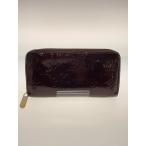 ショッピングヴェルニ LOUIS VUITTON◆ジッピー・ウォレット_モノグラム・ヴェルニ_BRD/エナメル/BRD/レディース//