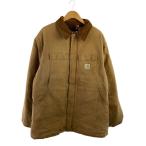 ショッピングused Carhartt◆USED/80s/Traditional Coat/100周年/コットン/CML/無地