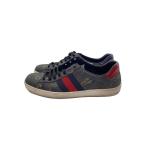 GUCCI◆ローカットスニーカー/UK7/BLK/4