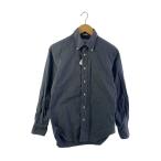 ショッピングINDIVIDUALIZED individualized shirts◆長袖シャツ/--/コットン/GRY/無地