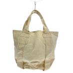 COMME des GARCONS◆トートバッグ/キャンバス/BEG