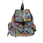 LESPORTSAC◆リュック/ナイロン/マルチカラー/総柄