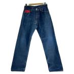 ショッピングEVISU EVISU◆カモメ リジットデニム/ストレートパンツ/濃紺/ボトム/32/コットン/1472