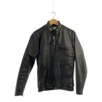 Schott◆シングルライダースジャケット/--/アクリル/BLK/64109/32