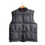 ショッピングstussy STUSSY◆ダウンベスト/M/--/BLK/90s/old stussy