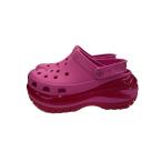 crocs◆サンダル/--/PNK/207988