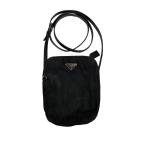 ショッピングPRADA PRADA◆ショルダーバッグ/ナイロン/BLK/無地