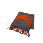 ショッピングHERMES HERMES◆マフラー/カシミア/GRY/レディース//