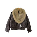 ショッピングzara ZARA◆レザージャケット/XS/フェイクレザー/BRW/4341/853/716//