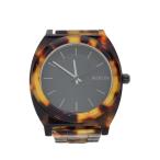 ショッピングnixon NIXON◆クォーツ腕時計/アナログ/ブラック/THE TIME TELLER ACETATE