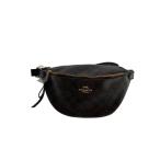 COACH* сумка-пояс _ signature _ Brown /--/ многоцветный / общий рисунок 