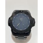 LUMINOX◆クォーツ腕時計/アナログ/ステンレス/BLK/3250-1GBq H-3L X-200