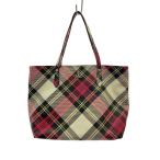 Vivienne Westwood◆トートバッグ/PVC/チェック