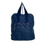 LESPORTSAC◆リュック/ナイロン/NVY/無地