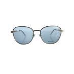 BOTTEGA VENETA◆メガネ/ウェリントン/メタル/GLD/CLR/レディース/BV1044O