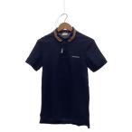 ショッピングBURBERRY BURBERRY LONDON◆ポロシャツ/XS/コットン/ネイビー/無地/PTCRSIND60PAR