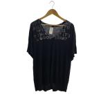 Martin Margiela◆Tシャツ/--/コットン/BLK/無地