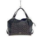 COACH* ручная сумочка / кожа / черный / общий рисунок /57934