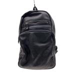 ショッピングVivienne Vivienne Westwood◆リュック/レザー/ブラック/オーブ型押し/ジッパープル欠品