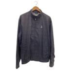 STUSSY◆グレンチェックハリントンジャケット/スウィングトップ/XL/ポリエステル/GRY/チェック