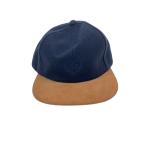 ショッピングstussy STUSSY◆キャップ/FREE/ウール/ネイビー/メンズ//