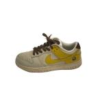 ショッピングダンク NIKE◆DUNK LOW LX BANANA_ダンク ロー バナナ/24.5cm/イエロー/レザー
