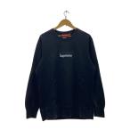 ショッピングsupreme Supreme◆supreme washed box logo crewneck/スウェット/L/コットン/BLK