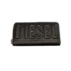 ショッピングdiesel DIESEL◆長財布/レザー/BLK/メンズ/X10006