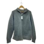 60s/カウチン/Lightning/無地/カーディガン(厚手)/L/ウール/GRY