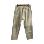 ショッピングEVISU EVISU◆ボタンフライ/ボトム/32/コットン/CRM/無地