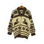 CANADIANSWEATER◆カウチンセーター/ウール/BEG