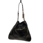 ショッピングzara ZARA◆メッセンジャーバック/チェーン/BLK