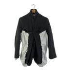 COMME des GARCONS HOMME PLUS◆テーラードジャケット/S/ウール/BLK/PN-J032//