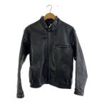 ショッピングライダース Schott◆シングルライダースジャケット/40/レザー/BLK/641