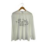ショッピングGARCONS COMME des GARCONS COMME des GARCONS◆長袖Tシャツ/S/ポリエステル/WHT/RN-T005