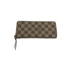 LOUIS VUITTON◆ジッピー・ウォレット_ダミエ・アズール_WHT/PVC/WHT/レディース