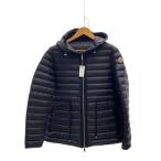 MONCLER◆RAIE/ダウンジャケット/3/ナイロン/BLK/無地/I20931A10300
