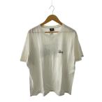 STUSSY◆Tシャツ/L/コットン/WHT