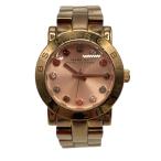 MARC BY MARC JACOBS◆クォーツ腕時計/アナログ/--/GLD/GLD/MBM3148//