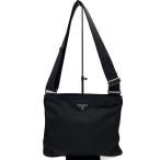 ショッピングPRADA PRADA◆ショルダーバッグ/ナイロン/BLK