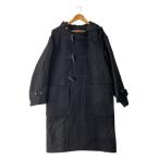 UNIQLO+J* полупальто "даффл коут" /L/ шерсть /BLK/311-446358//