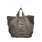ショッピングスウェード SEVEN BY SEVEN◆24SS/LEATHER TOTE BAG/スエードスプリット/スウェードレザートートバッグ/グレー