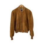 ショッピングschott Schott◆80s〜90s/ボンバージャケット/MA-1/40/スウェード/CML